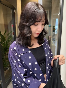 ブローチ(brooch) 韓国風レイヤースタイル　静岡　草薙