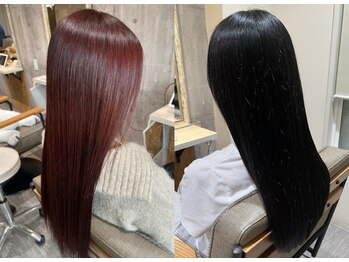 パダ(PADA)の写真/【武庫之荘駅徒歩1分】真っ直ぐ過ぎないナチュラルな仕上がりで綺麗にまとまる髪へ♪簡単にスタイリング♪