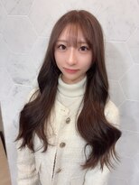ヘアーサロンウル(hair salon ulu)&nbsp;ブリーチなしオリーブベージュ
