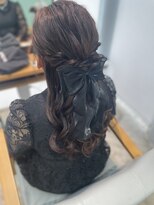 ブレイク 静岡掛川店(BREK)&nbsp;ハーフアップスタイル
