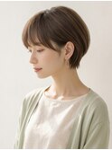 20代30代40代50代/髪質改善対応丸みショートボブ