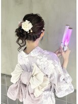フェリーチェ(Felice)&nbsp;オタクヘア ライブヘア 浴衣 サイドシニヨン くらげヘア