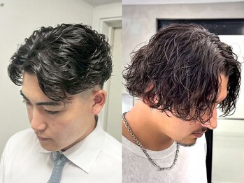 ACRO men's salon 本店【アクロメンズサロン】【9月中旬NEW OPEN(予定)】の写真/【平日限定:メンズカット+パーマ¥16,000】あらゆるパーマに幅広く対応◎最旬パーマを理想的に実現!