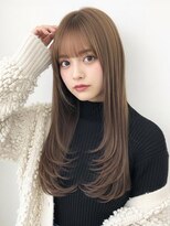 エレナ 那覇 新都心(Helena) ヘーゼル/レイヤーカット/ミルクティーベージュ