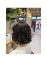 ヘアーリゾートレガロ 八尾店(Hair Resort regalo)&nbsp;近鉄八尾／肩で揺れるウェーブボブ
