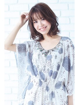 アビエクレール 河内花園(abije claire) ゆるふわ★シフォンボブ★20代30代50代 髪質改善