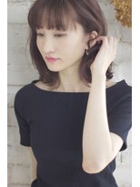 ザ デイ フォーヘアー(The day 4 HAIR) 2018s/s　ピンクラベンダー外ハネ