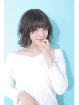 ジーナ 梅田(Zina)&nbsp;Ｚｉｎａ.大人かわいいジェンダーレスゆるふわボブ