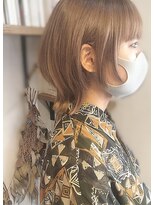 ラビリンス(Labyrinth) ショートウルフ×ミルクテイー　ダブルカラーヘアカタログ