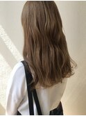 シアーべージュ_ココアブラウン,フリンジウェーブ