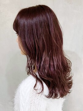 アイティー バイ アルバム 浦和店(IT by ALBUM) ピンクバイオレット_オリーブカラーハイライトカラー_ba243261
