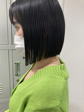 ワープ 青葉台(WARP) 艶カラー/ボブ/透明感カラー/切りっぱなし/青葉台