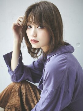 コムマティス 恵比寿ガーデンプレイス(Comme Matisse) ボブ/カーキグレージュ/大人かわいい[恵比寿/恵比寿駅]