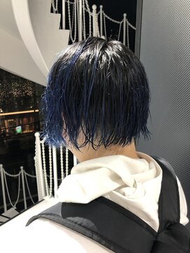 オンザ(ONTHE) コントラストブルー