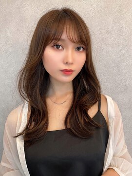 ルームバイシー 新宿(Loom. by Sea) 【Loom.林】似合わせカット/アースカラー/くびれヘア/韓国ヘア