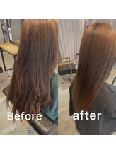 【酸熱トリートメント】before&after　