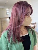 ビュートリアム 神戸(BEAUTRIUM)&nbsp;ピンクブラウン/ピンクカラー/暖色カラー/ブリーチカラー/