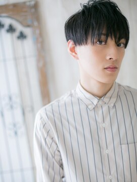 トニーアンドガイ メン 与野駅前店(TONI&GUY MEN) 優しい印象★好重軽アッシュブラックマッシュd