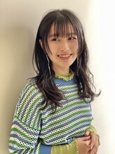 ヘアメイク カン プラスエフ(HAIR MAKE KANN+f) ニュアンスパーマ 顔周りレイヤー