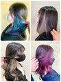 ヘアーアンドメイク ビス(HAIR&MAKE bis) インナーカラーでワンランク上のカラーを★