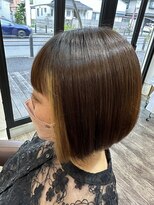 ダブル ヘアー(DOUBLE HAIR) つやボブ