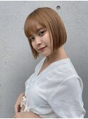 大人ボブ/前下がりボブ/ショートボブ