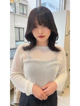 リリー(Lilley) (lilley内堀)くびれヘア×グレージュ×韓国ヘア