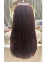 アンド ラ ブランシュ(&.La Blanche)&nbsp;前髪カタログ/ピンクベージュ/インナーグレージュ/マチルダボブ