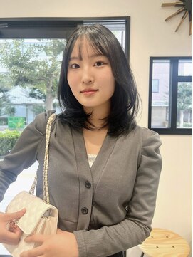 レイ(Ley) 韓国風ロブスタイル