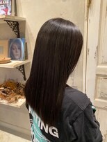 カムジーヘッド(COMEGHEAD)&nbsp;インナーカラーイヤリングカラーブリーチ髪質改善トリートメント