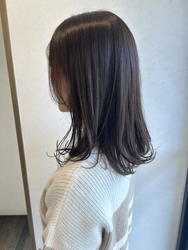 ヘアスペースブルーム エボリューション 庄内店(HAIR SPACE BLOOM evolution) 【庄内店/カラー】 暖色系カラー20代30代40代 ×セミロング