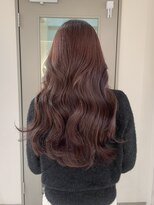 キャンバス バイ ネオリーブ 横浜西口(Canvas by neo.)&nbsp;ピンクブラウン髪質改善レイヤーカット【横浜】