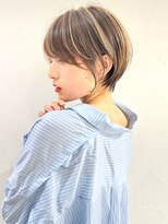 アンド ストーリーズ(&STORIES)&nbsp;前髪ありなし面長丸顔/20代/30代/40代/ハイライト/ボブ【荒牧】