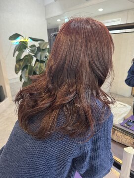 ニィ(2iee.) 【ブリーチなしWカラー】ピンクブラウン