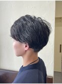 ふんわり刈り上げショート