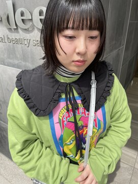 美容室 アイディー i-dee ボブ