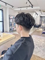 ファイブシーン アオヤマ(5SCENE AOYAMA)&nbsp;波巻きパーマメンズツイストスパイラルパーマツーブロック