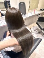 アルーシェ 新宿店(Alushe)&nbsp;オリーブグレージュ×髪質改善