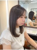シアーグレージュ/ナチュラルレイヤー
