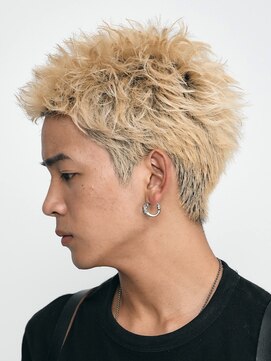 フィフスパーク(fifth PARK) 渋谷スパイキーショートハイトーンカラーアップバングショート