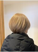 ブリーチ1回ベージュカラー