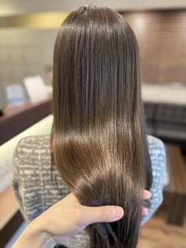 セレスト 心斎橋店(CELESTE) 20代30代40代 次世代酸熱カラー INOAオリーブベージュ