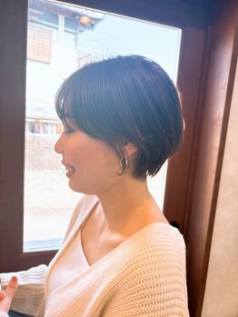 アトレ(attrait)の写真/丁寧なカウンセリングでその方に合う"似合わせショート"を。どこから見てもキレイなフォルムを実現します*