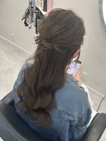 クラン 北新地店(Clan)&nbsp;ハーフアップ/北新地ヘアセット