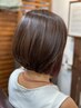 ☆人気のノンジアミンカラー＋カット＋潤艶トリートメント＋老化予防のコース