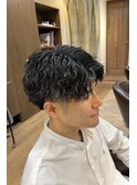 強めツイストスパイラルパーマ