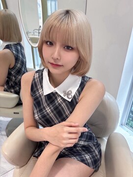 モナバイルーブル(MONA by Louvre) 【MONA】タッセルボブ/韓国風/カット