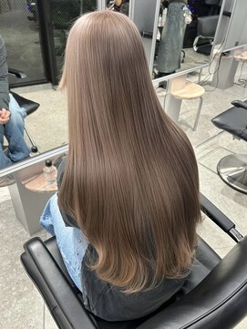 ペレ 梅田(PELE) ミディアムヘア/デザインカラー/フェイスフレーミング/梅田