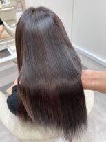 バレル 天王寺阿倍野店(Barrel)&nbsp;ハイライトダブルカラーイルミナカラー縮毛矯正髪質改善