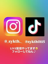 シークス(SYKTH.) SYKTH. Instagram